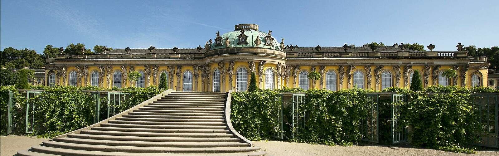 Schloss Sanssouci,
        
    

        Picture: TMB Tourismus-Marketing Brandenburg GmbH und SPSG/Leo Seidel